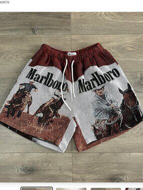MARLBORO TAPESTRY SHORTS